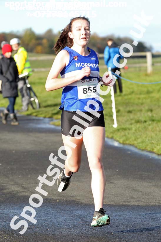 Mens and womens under-17s, Heaton Memorial 10k Road Race, Town Moor, Newcastle.  Photo: David T. Hewitson/Sports for All Pics